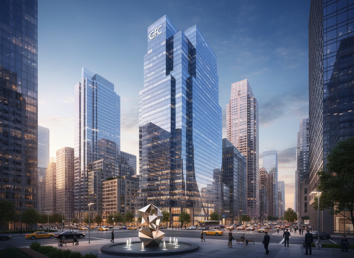 Corporate office building representing O D Finance